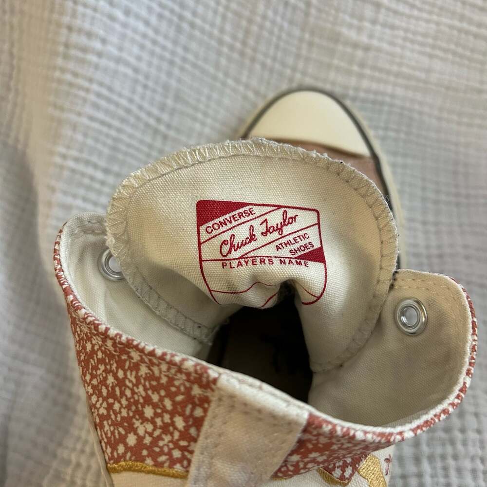 Converse Chuck 70 Egret Golden Florals Multi size 9 men’s - Picture 9 of 10